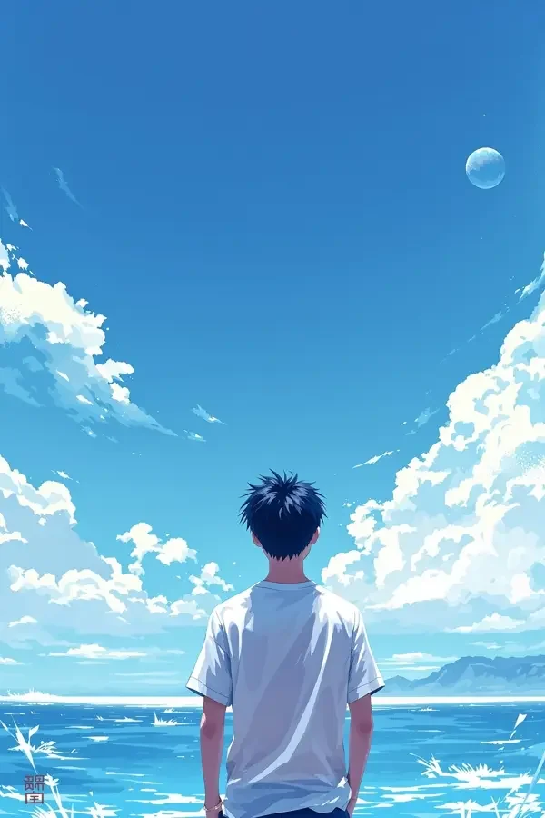 少年与海 高清海报 - 午夜福利在线视频