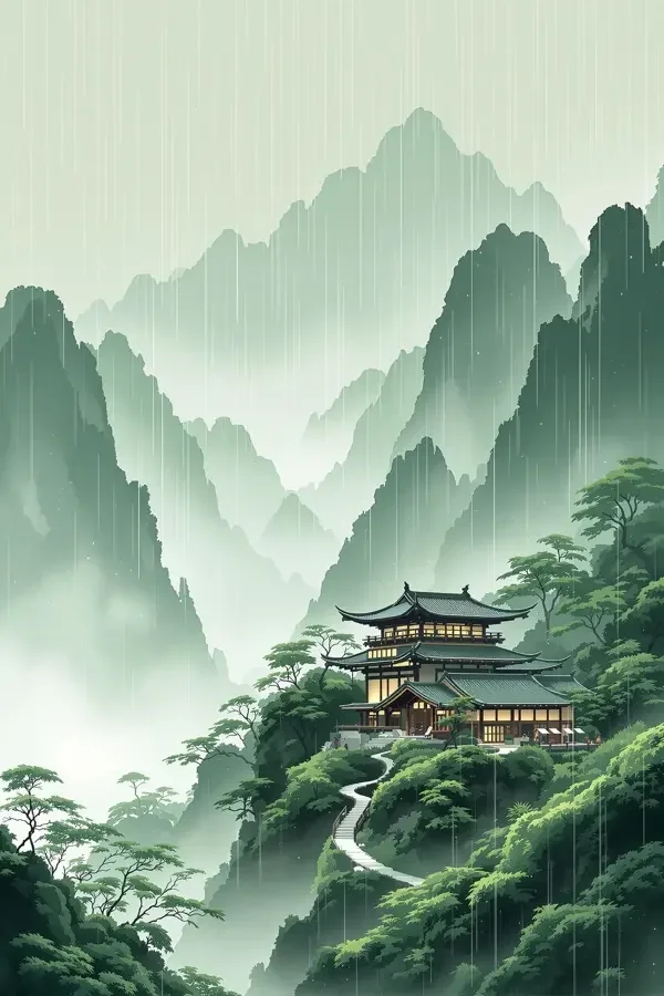 半山听雨 高清海报 - 午夜福利在线视频