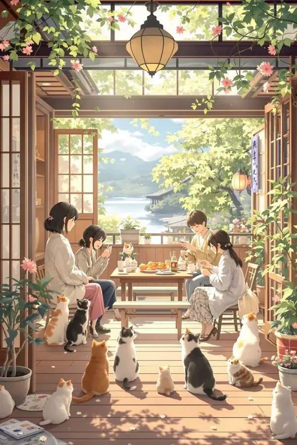 猫咪咖啡屋 高清海报 - 午夜福利在线视频